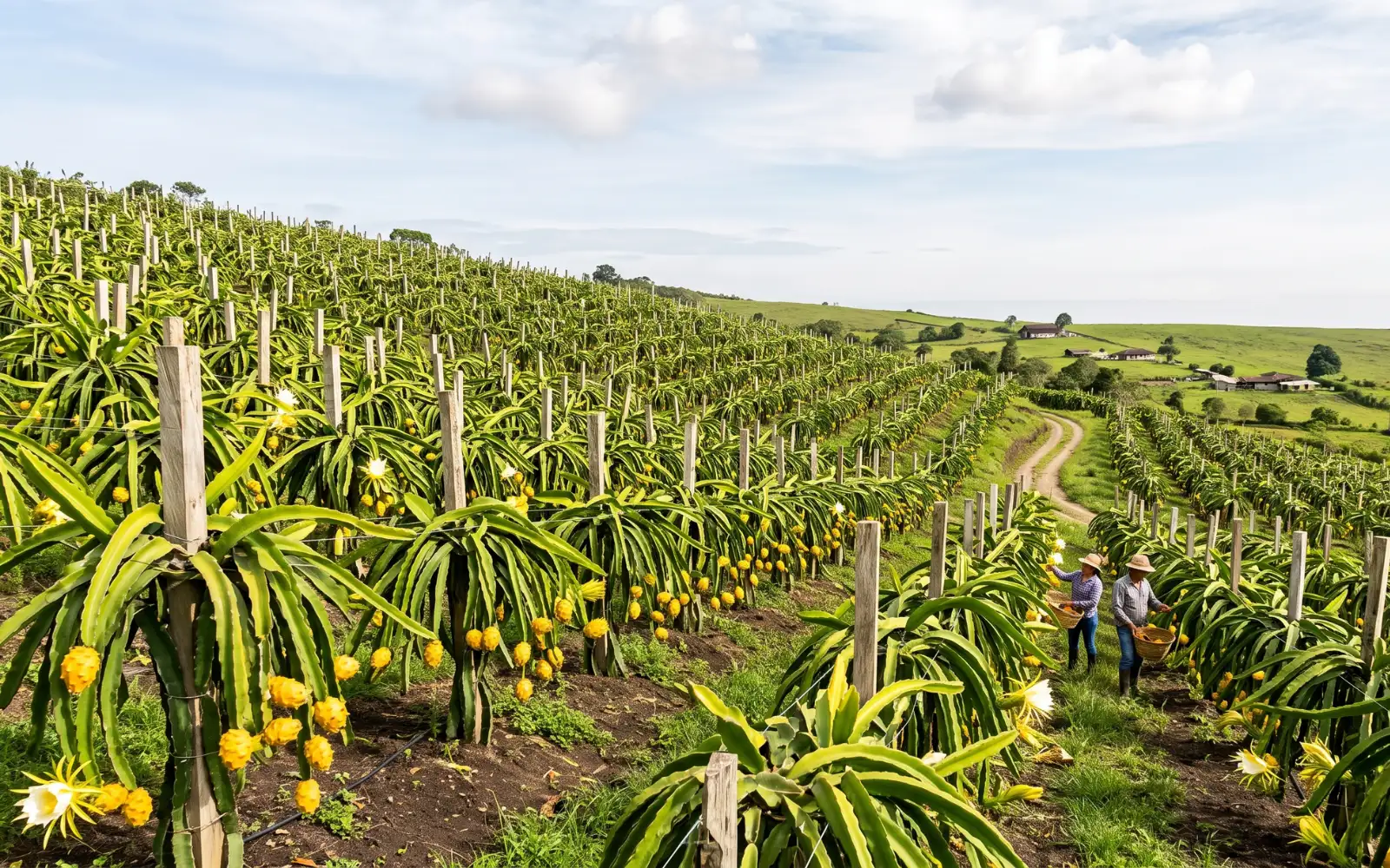 Cultivo de fruta exótica en Ecuador