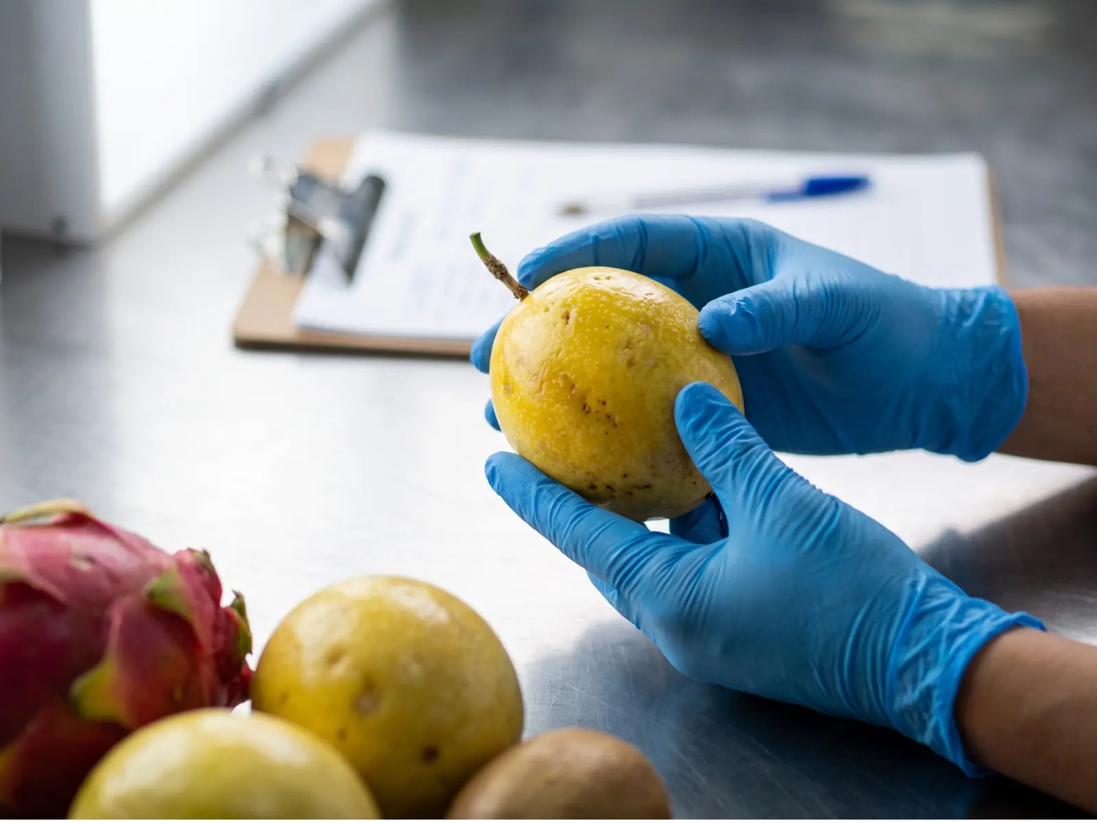 Inspección de calidad de fruta por lote